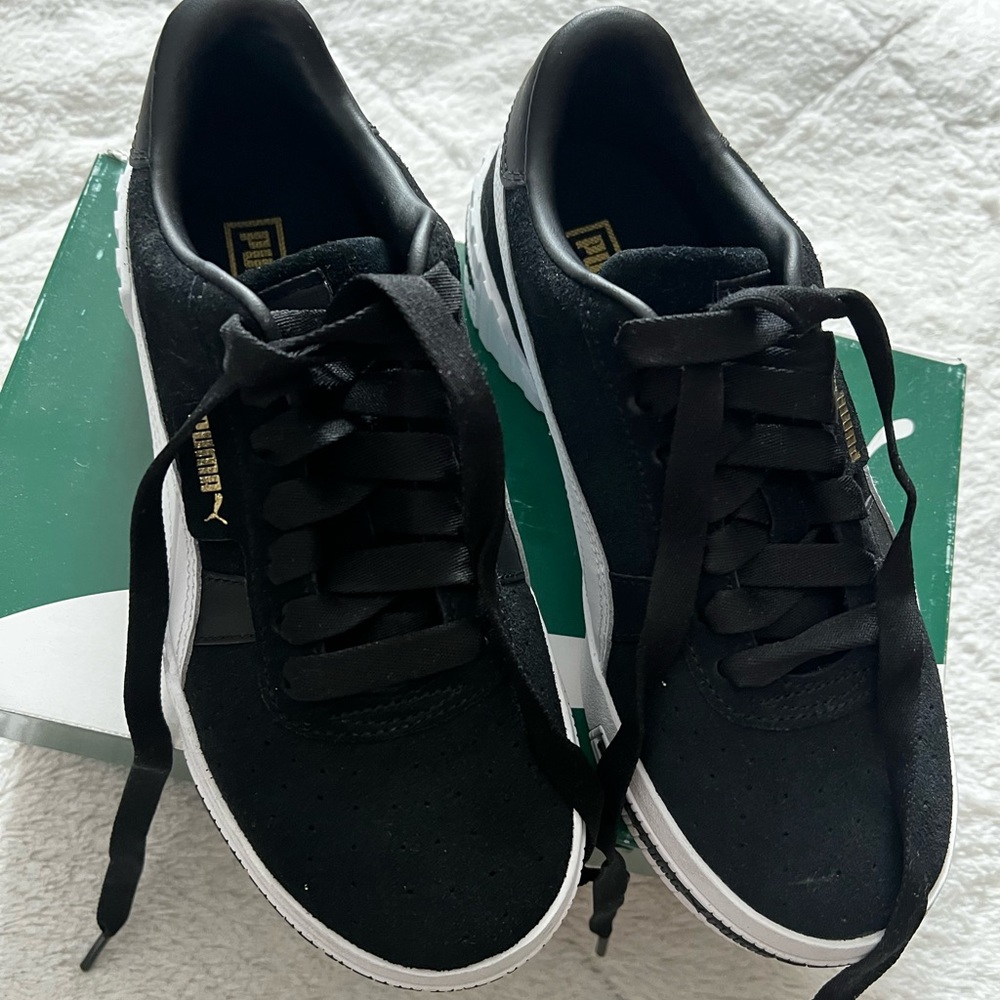 Black Suede Puma Shoes